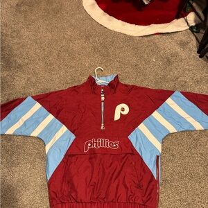 Philadelphia phillies retro starter jacket NWT